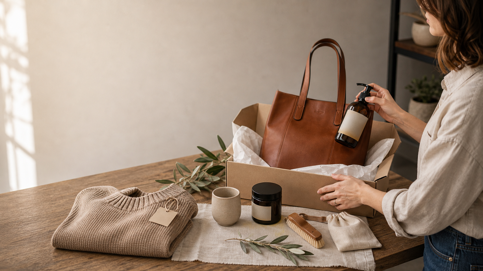 Complementary ecommerce products arranged as a thoughtful bundle decision