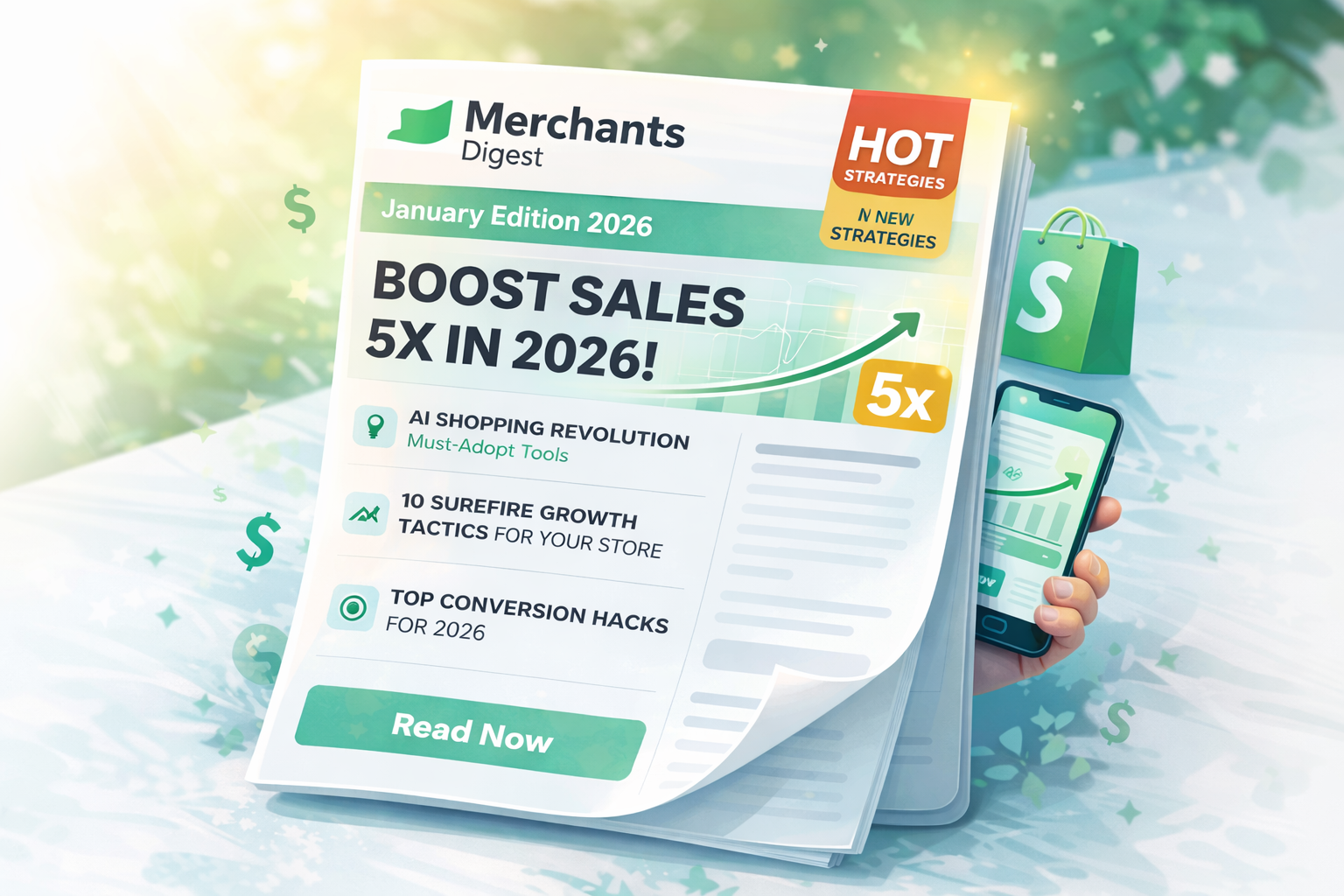 Newsletter header preview